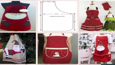 CURSO GRATIS DE COMO HACER UN DELANTAL DE SANTA EN MAQUINA DE COSER COMO HACER UN DELANTAL DE SANTA EN MAQUINA DE COSER