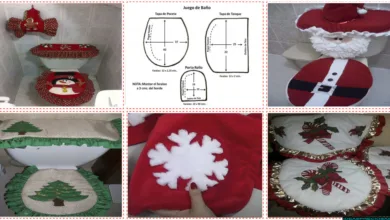 CURSO GRATIS DE COMO HACER UN JUEGO DE BAÑO NAVIDEÑO COMO HACER UN JUEGO DE BAÑO NAVIDEÑO