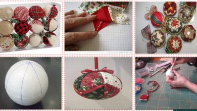 CURSO GRATIS DE COMO HACER BOLAS DE NAVIDAD EN PATCHWORK COMO HACER BOLAS DE NAVIDAD EN PATCHWORK